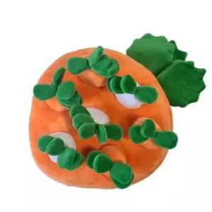 애완견 당근 형태 장난감 안전 간식 지능 발달 탐색 유도
