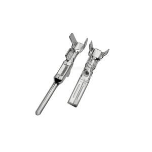 100피스/50피스 1.5mm DJ611-1.5B 자동차 압착 단자 남성 여성 Spadonnector 황동 스플 라이스 와이어 터미