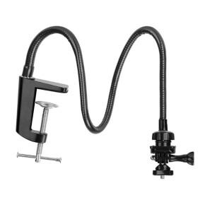 카메라 클램프 브래킷 플렉시블 로지텍 호환 웹캠 Brio 4K C925e(데스크 조 포함)용 구즈넥 홀더