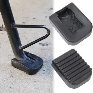 [호환품]범용 바이크 오토바이 발판  고무 패드 사이드 스탠드베이스 확장 발 지원 플레이트 액세서리