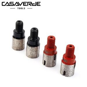 Casaverder M12 CNC 핑거 다이아몬드 비트 화강암 석 천연석  드릴링용 20mm