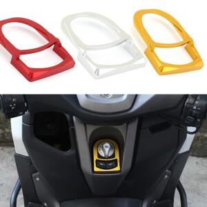 Yamaha NMAX155 바이크 오토바이 속도계 게이지 계기판 링 코브 전기 도어 잠금 스위치 커버 캡 보호대