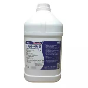 소독용에탄올 4리터/알콜 4L/83프로