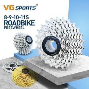 VG 스포츠 8 9 10 11 속도 Velocidade 도로 자전거 Freewheel Roadbike 카세트 8v 9v 28t 32t 스프로킷