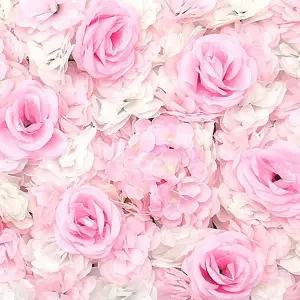 [골드스마일]플라워월 조화 꽃벽 FL25(60x40cm) 포토존 벽장식