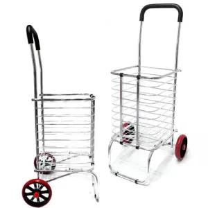 튼튼한 알루미늄 핸드카트 핸드캐리어 장바구니카트 시장바구니 시장바구니캐리어 쇼핑카트