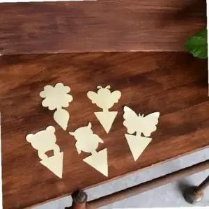 ksr 화분용 파리.해충 제거 끈끈이 픽 (5개 1셋트)