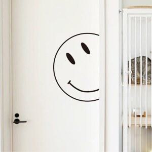 스마일 심플 철제 개업 터 골드 장 대형 거울 그림액자