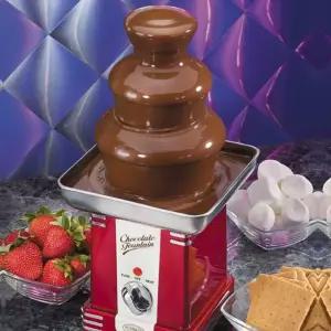 초콜릿분수 퐁듀기계 뷔페 호텔 표준 폭포 디저트 유럽 4단