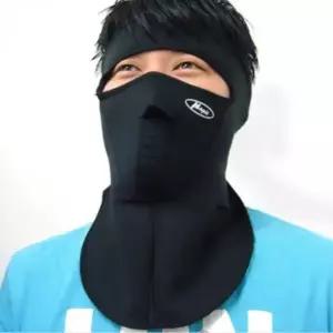 [골드스마일]방한 스포츠용 블랙 페이스커버 마스크 복면 워머