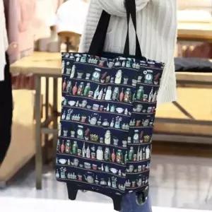 베스트 보온보냉 접이식 쇼핑 카트 시장 핸드캐리어_