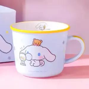 산리오 시나모롤 투톤 눈금 머그컵 340ml