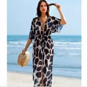 여성수영복가디건 시스루 롱 로브가디건 비키니 커버업 휴양지 비치웨어 워터파크 휴양지 해변