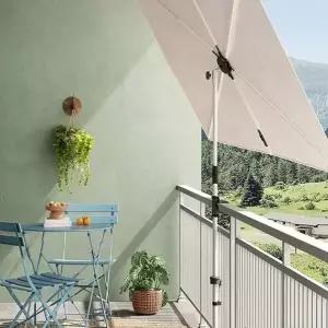 베란다 그늘막 햇빛가리개 테라스 파라솔 아파트 차양