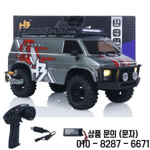 4X4 RC 락 크롤러 CR18P 1810503 하비 플러스 1/18 자동차 무선 조종 오프로드 차량 라이트 시스템 충격 흡