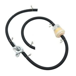 6MM 바이크 오토바이 먼지 자전거 ATV 스쿠터 연료 탱크 페콕 밸브 스위치 내부 필터 가솔린 라인 호스 튜