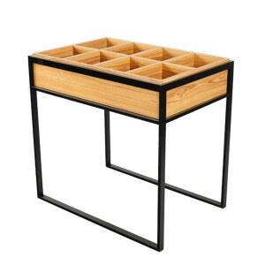 소품 매대 800x550x770 8칸 데스크 양말 쇼케이스 5층 실용적 귀걸이