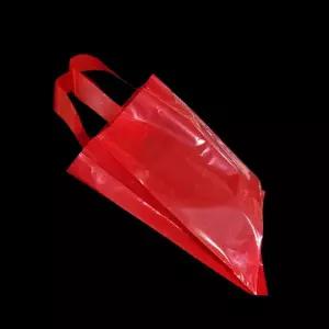 질긴 레드 옷봉투 핸들 옆 150매 PE 8cm 비닐백 쇼핑백 팬시봉투