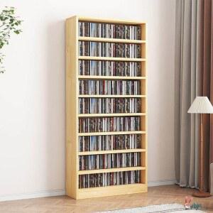 슬림형 책장 DVD 서재 수납 장식장 진열대 CD 정리함 현관