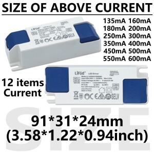 호환 LED 절연 드라이버 난연성 시리즈 AC220-240V 전원 공급 장치  깜박임 없음  조명 변환 어댑터  25-42