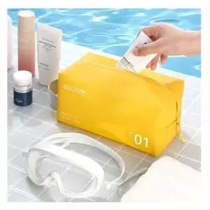 좋은 품질 비취백 화장품파우치 PVC 젤리 말랑이 여행용 수영장