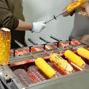 자동 옥수수구이 회전 야시장 기계 업소용 소세지구이 캠핑 바비큐 5그릴