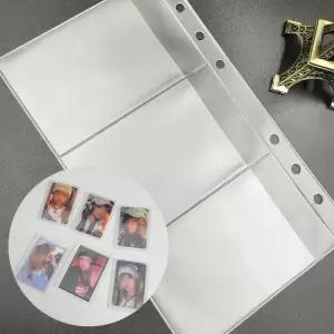 6공 포카 앨범 속지 투명 바인더 스티커 앨범 제작