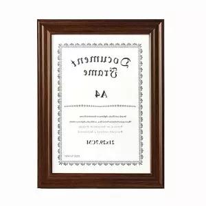 상장 액자 A4 초코브라운 헬스장 사무실 아크릴 탁상 (KYR-WFHKEDZ)