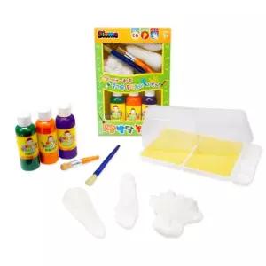 컬러링토이 튼튼 베지터블 - FDV1( 당근 가지 시금치 )링 링토이 핑거페인트 미술놀이 어린이 색칠 3D링 키