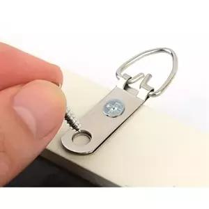 액자고리 벽걸이용 액자부자재 6P 알루미늄액자고리 (KYR-WFICNMU)