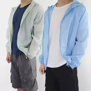 남성용 경량 바람막이 점퍼 얇은 여름 가을 간절기 아우터