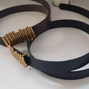 [골드스마일]슬림 포인트 벨트 패션 허리띠 원피스 정장 소품 여성벨트