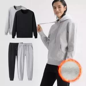 [골드스마일]기모 후드 맨투맨 팬츠 트레이닝복 커플웨어 셋업 의류