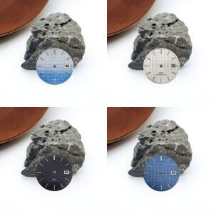 [호환품]녹색 빛나는 31.8mm 시계 다이얼 액세서리 PRX 슈퍼 플레이어  NH35 NH70 자동 운동 로고 없음