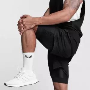 [셀러에이드]남성용 통기성 메쉬 스포츠 반바지 트레이닝 운동복 바지