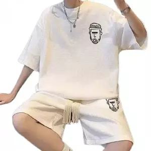 여름용 남성 반팔 반바지 스포츠웨어 트레이닝복