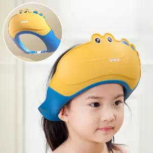 아기샴푸캡 샤워 헤어캡 유아 악어 샴푸캡 어린이 머리감기 모자