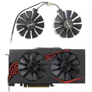 티 129215 BU PLD09210S12HH FDC10U12S9-C Arez Asus Radeon RX 470 4Gb 마이닝 570 580 원정 OC 그래픽 냉