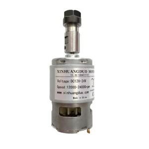24VDC 24000RPM 스핀들 모터 고속 대형 토크 브러시 775 180W 잔디 깎는 기계 볼 베어링 포함 3018