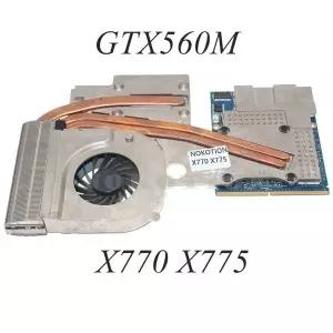 Toshiba Qosmio X770 X775 GPU 그래픽 방열판 쿨러 히터 GTX560M LA-7191P용