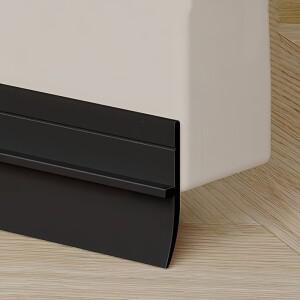 실리콘 문 하단 씰 스트립 방음 방수 드래프트 방지 욕실 룸 용  설치 벽 패널