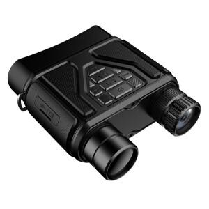 Ponbos Y1-200 휴대용 적외선 야간 투시경 쌍안경 카메라 1080P HD 8X 디지털 줌 쌍안 망원경 사냥 캠핑