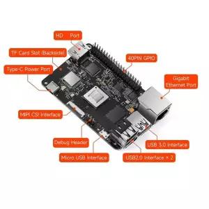 절묘한 솜씨p-Horizon Sunrise X3 PI RDK X3 개발 보드 키트 쿼드 코어 ARM Cortex-A53 프로세서 5Tops Edg