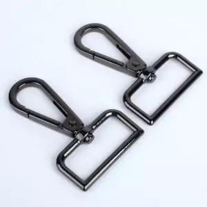 ( )가방끈 부자재 D링 고리 흑니켈 32mm 2P