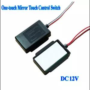 DC 12V 원터치 미러 터치 컨트롤 스위치 주방 욕실 유리 램프 미러 라이트 LED