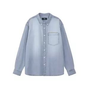 매장정품 EMIS 이미스 CHAMBRAY DENIM SHIRT-LIGHT BLUE m1037_1429333 891607