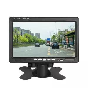 버스 트레일러 카메라 후방 모니터 RV 레코딩 주차 7인치 풀컬러 10m 케이블