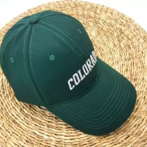 남녀공용볼캡 UV차단 콜로라도 모자 그린 여름 챙모자 야구 여성 여자 남성 남자 빈티지