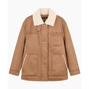 [롯데백화점]시슬리 더블 페이크 레더 무스탕(SALE33561)