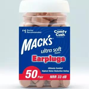 맥스 이어플러그 울트라 소프트 폼 귀마개 50쌍